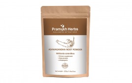 Pramukh Herbs Ashwagandha Root Powder Withania somifera  Pack  227 grams